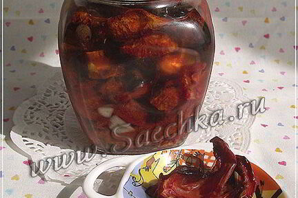 Вяленые помидоры в аэрогриле