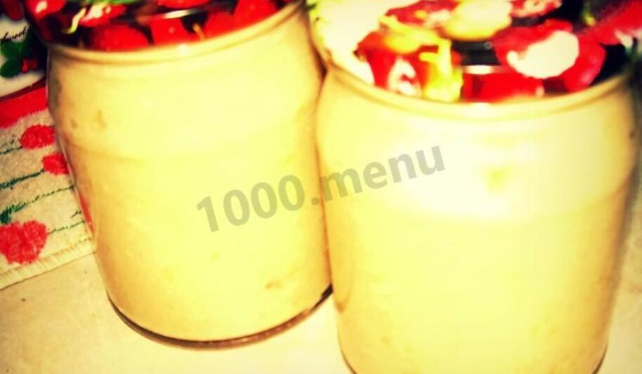 Рецепт яблочного пюре со сгущенным молоком на зиму