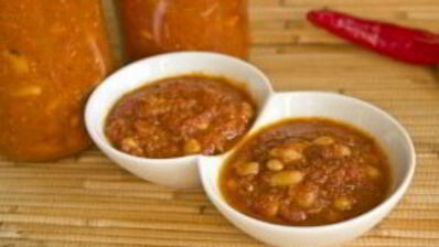 закатка салата с фасолью