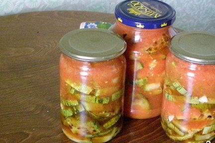 Жареные кабачки с чесноком на зиму