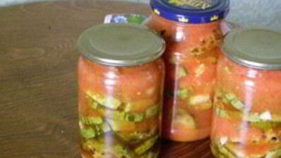 жареные кабачки с чесноком на зиму