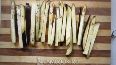 баклажанные палочки в сырном кляре