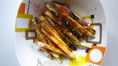 баклажанные палочки в сырном кляре