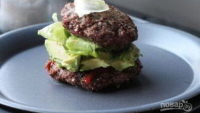 бургер без булочки