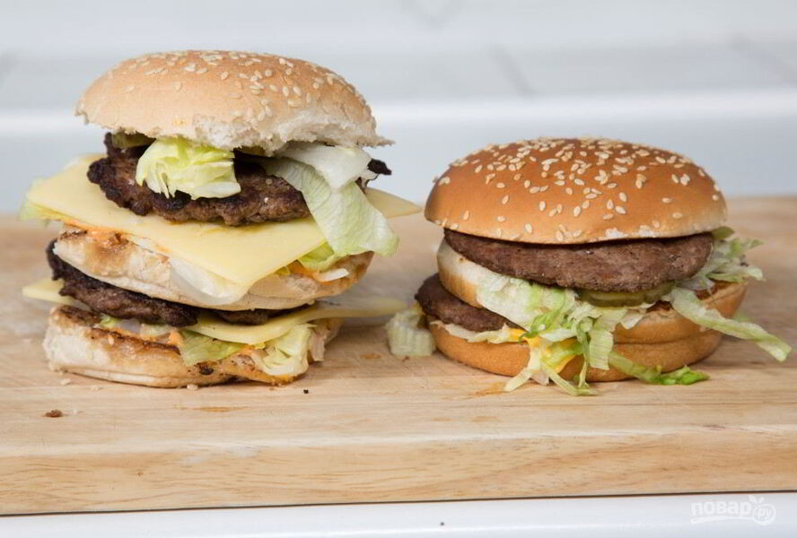 Бургер из Макдональдса