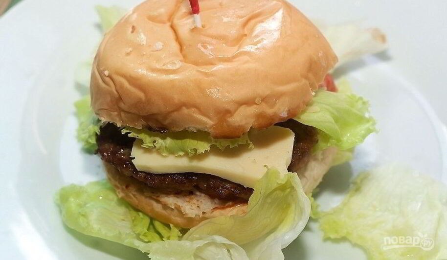 Рецепт бургера