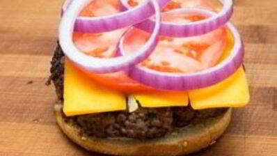 бургеры из мраморной говядины