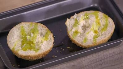 бургеры с красной фасолью и грибами