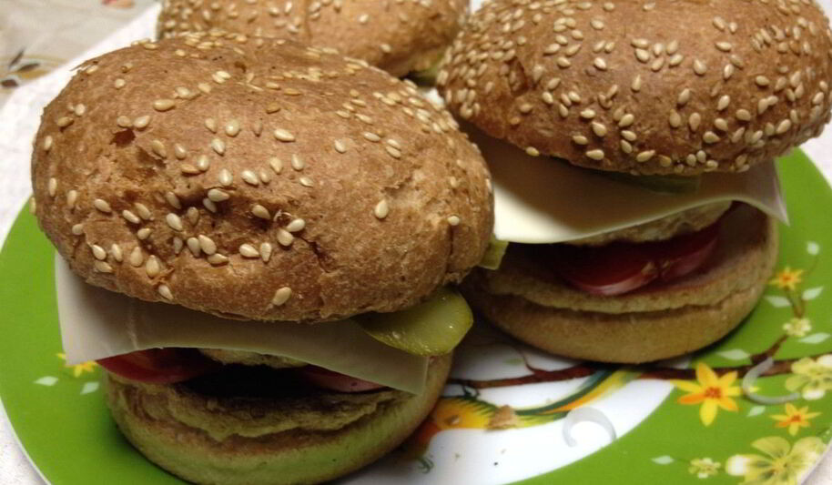 Рецепт чикенбургера по-домашнему