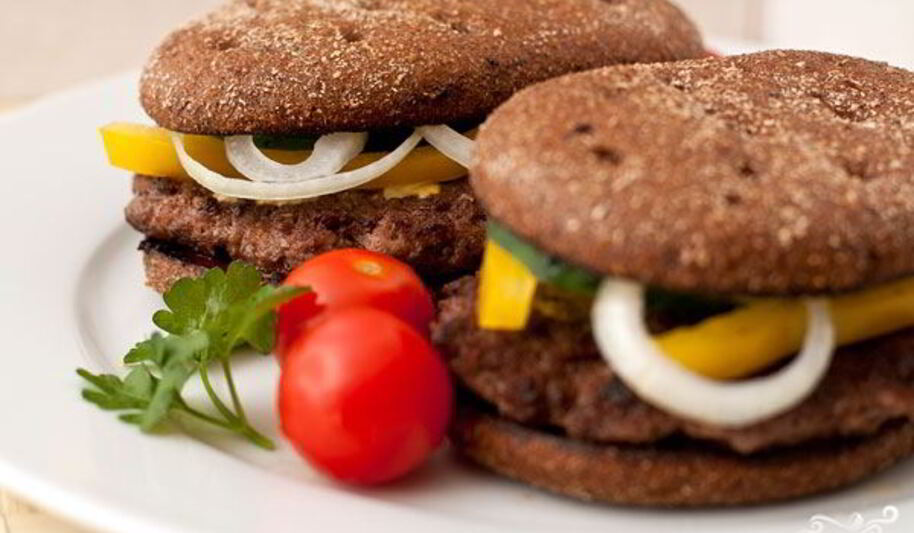 Рецепт домашнего гамбургера с ржаным хлебом