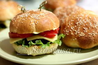 Домашний гамбургер