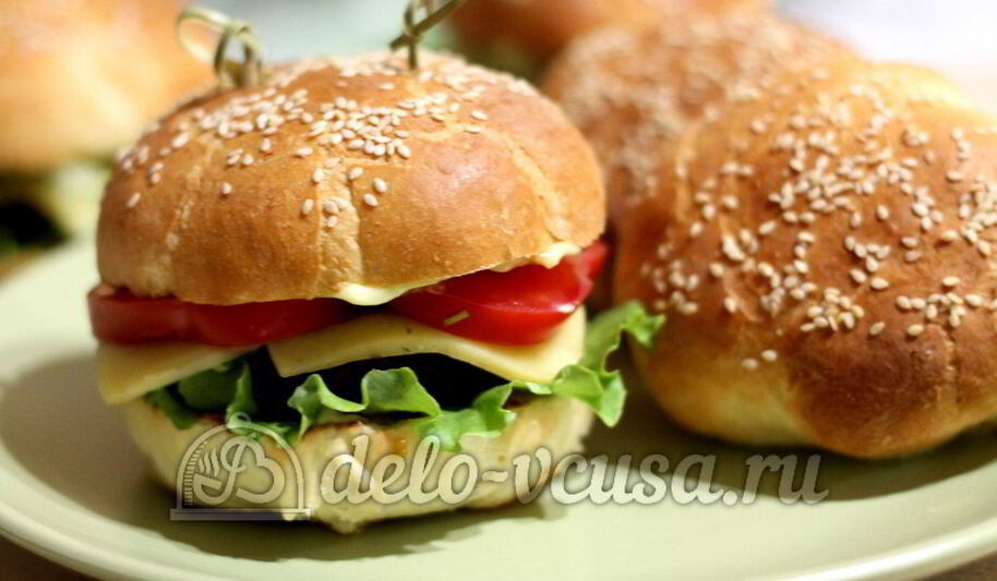 Рецепт домашнего гамбургера