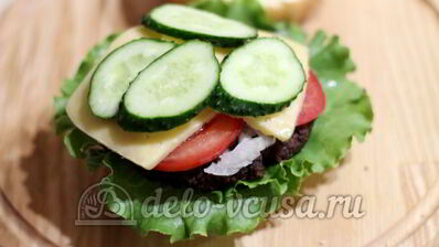 домашний гамбургер