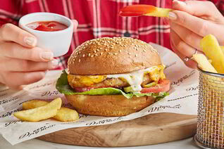 Дружбургер с курицей