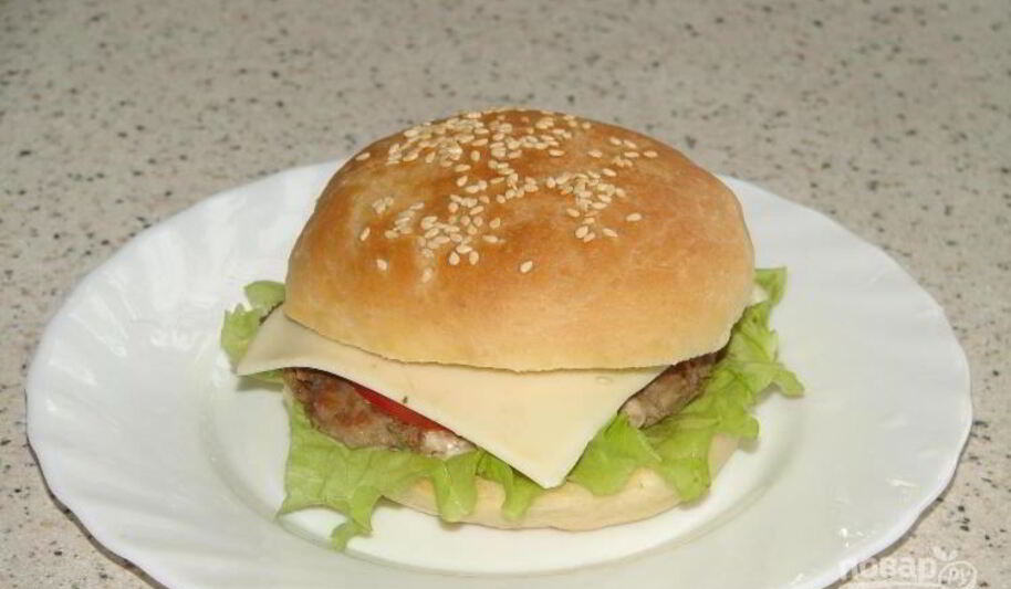 Рецепт гамбургера макдональдс