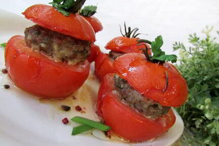 Гамбургер в помидорке