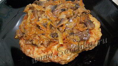 котлета куринбургер