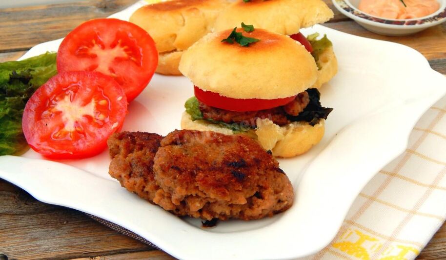 Рецепт котлет для бургеров из фарша