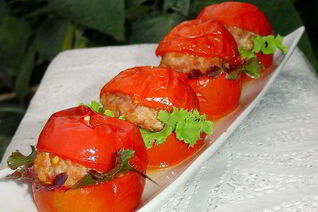 Помидорный гамбургер