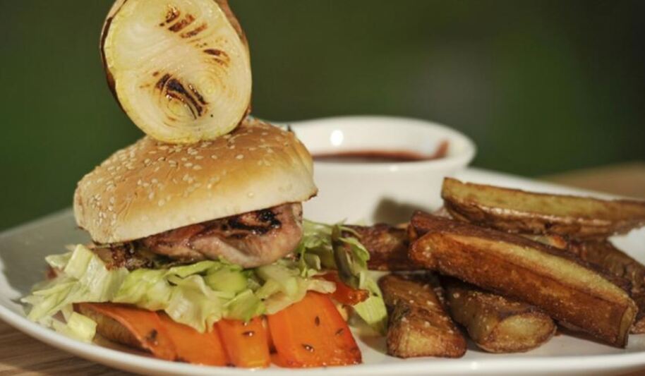 Рецепт шашлычного бургера