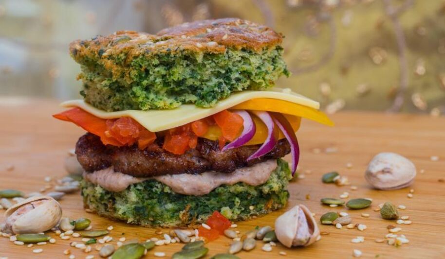 Рецепт средиземноморского бургера