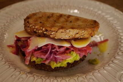 Бутерброд для вегетарианцев