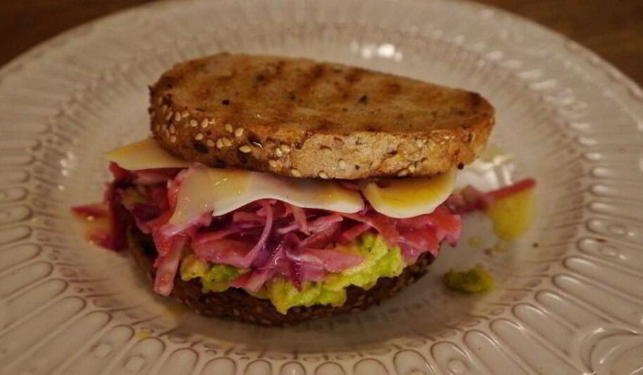 Рецепт бутерброда для вегетарианцев