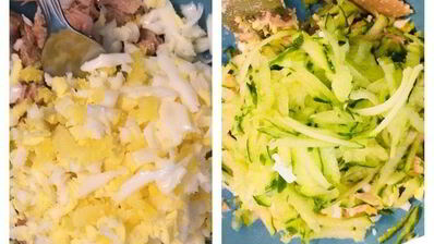 бутерброд с консервированным тунцом