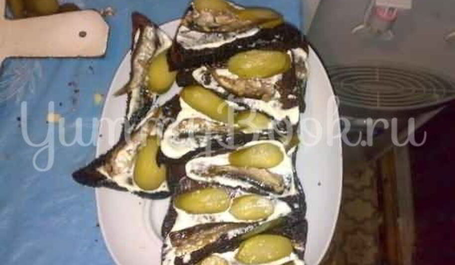 Рецепт бутербродиков со шпротами