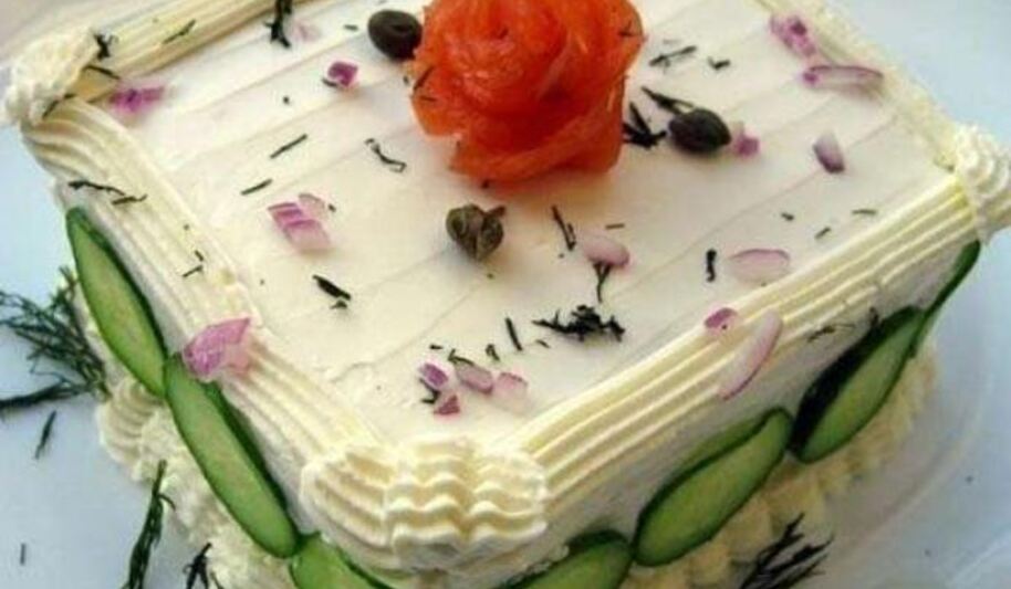 Рецепт бутербродного торта