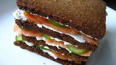 бутербродный торт