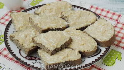 бутерброды с икрой сайды