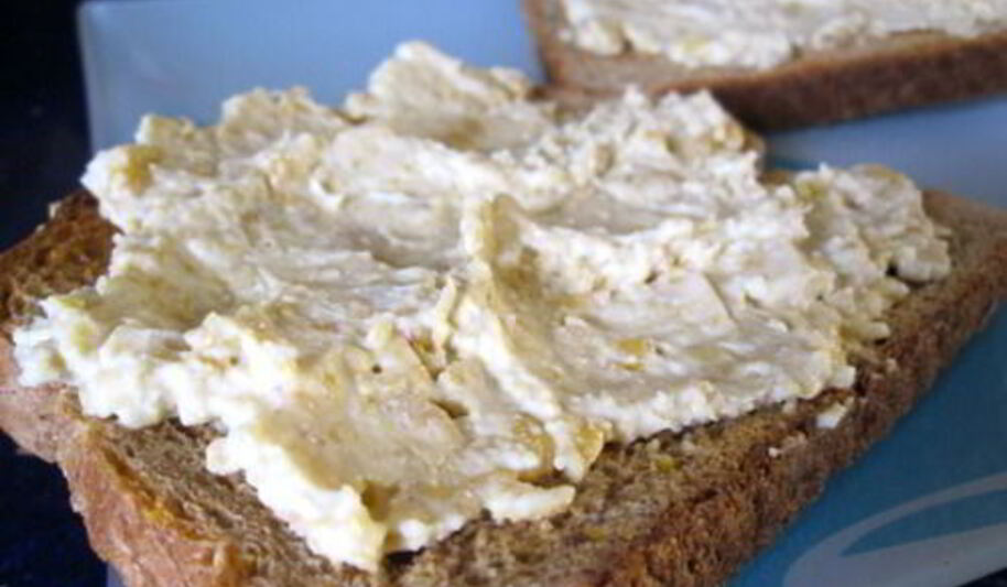 Рецепт бутербродов с паштетом из нута