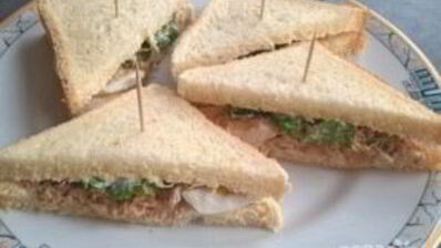 бутерброды с рыбными консервами