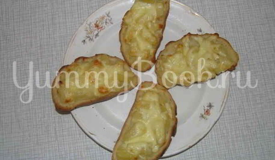Рецепт бутербродов с сыром и дольками ананаса