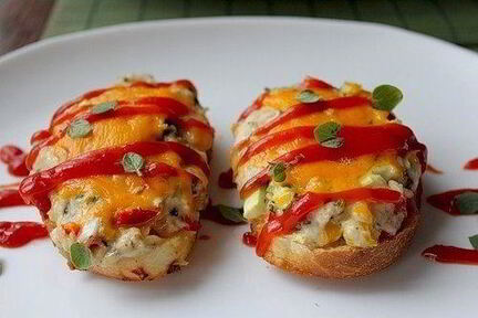 Домашние горячие бутерброды