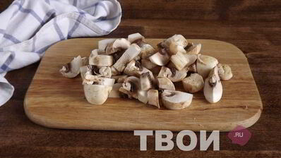 горячие бутерброды с грибами