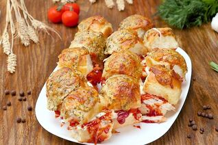 Горячие бутерброды с курицей