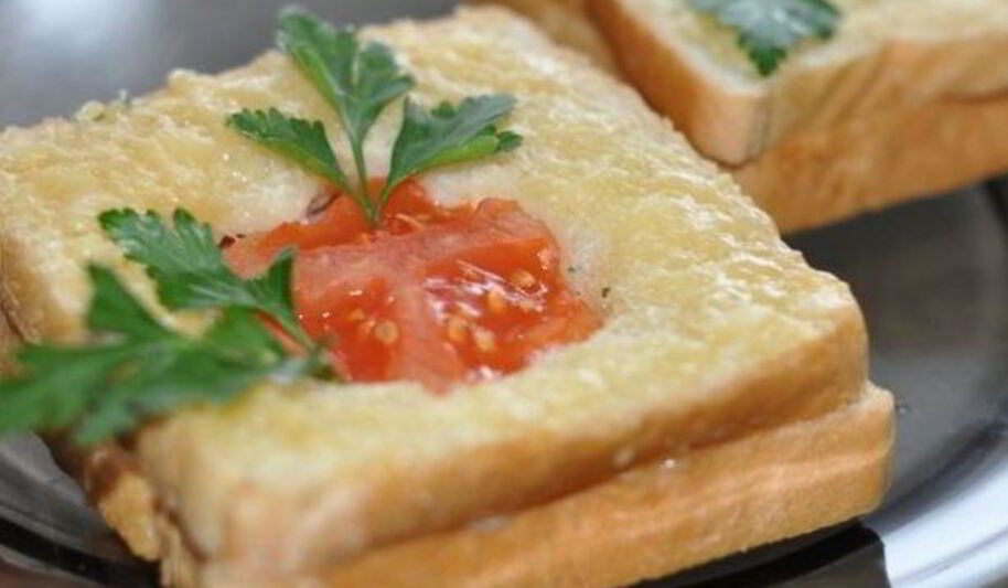 Рецепт горячих бутербродов с сыром