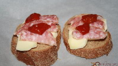 горячие бутерброды в средиземноморском стиле