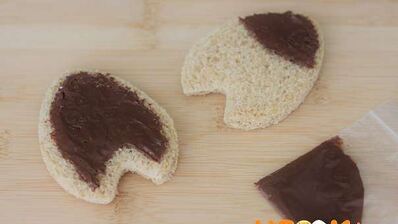 оригинальный бутерброд для детей