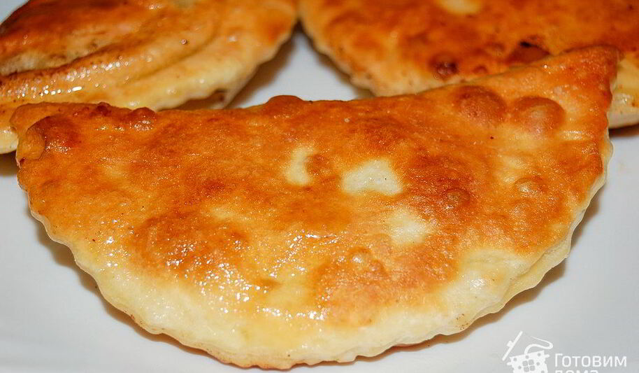 Рецепт чебуреков с мясом
