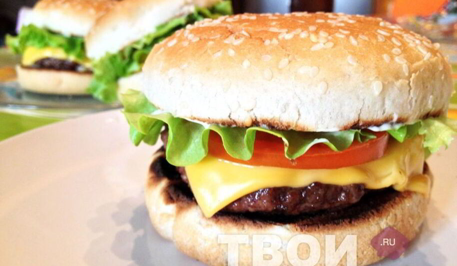 Рецепт чизбургера