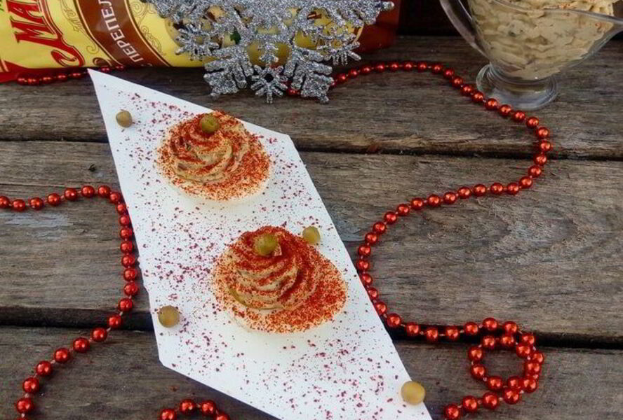 Фаршированные яйца