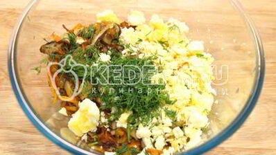 яйца фаршированные грибами