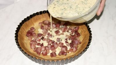 горячая закуска с беконом