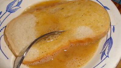 французские гренки