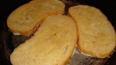 французские гренки