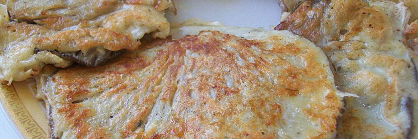 Грибные шляпки жаренные в кляре