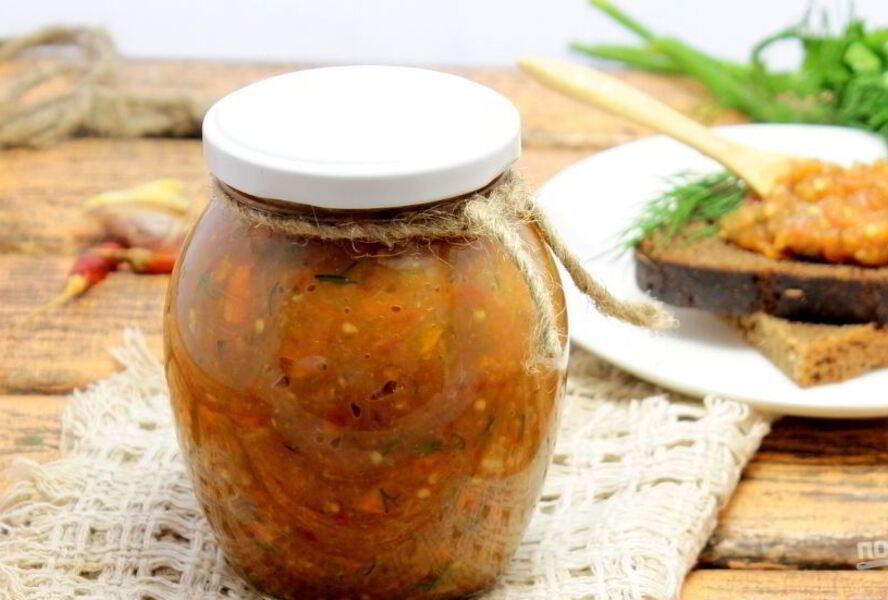 Икра баклажанная